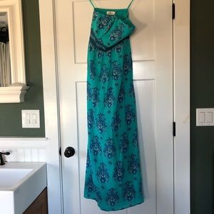 Vineyard Vines Scarf Print Maxi Dress